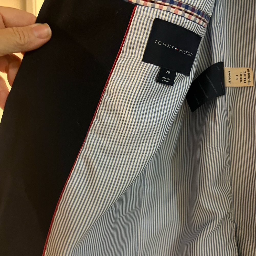 Boy’s blazer, size 20, Tommy Hilfiger